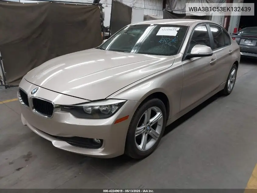 2014 BMW 320I VIN: WBA3B1C53EK132439 Lot: 42249619