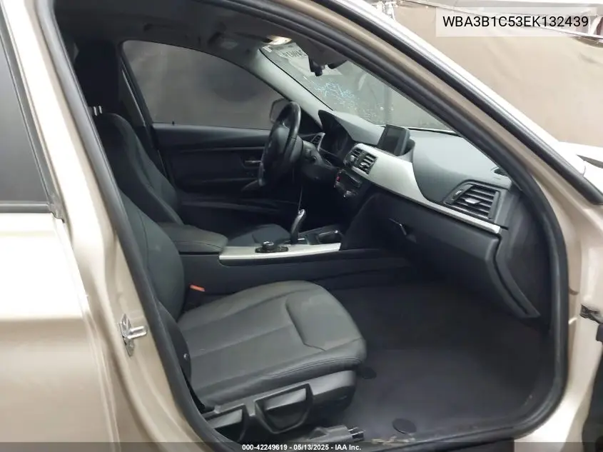 2014 BMW 320I VIN: WBA3B1C53EK132439 Lot: 42249619