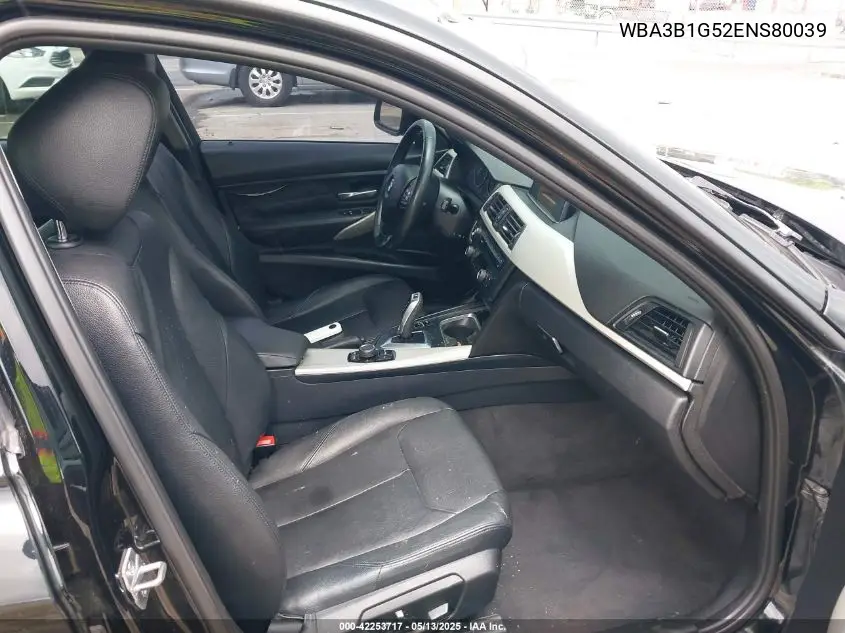 2014 BMW 320I VIN: WBA3B1G52ENS80039 Lot: 42253717