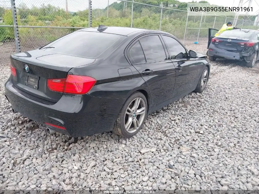 2014 BMW 335I xDrive VIN: WBA3B9G55ENR91961 Lot: 42255781
