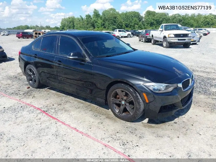 2014 BMW 320I VIN: WBA3B1G52ENS77139 Lot: 42267163