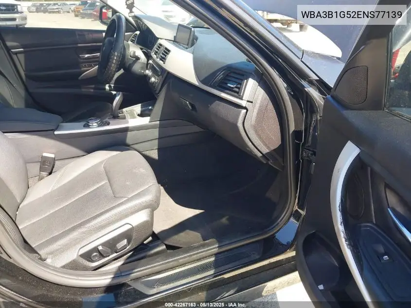 2014 BMW 320I VIN: WBA3B1G52ENS77139 Lot: 42267163