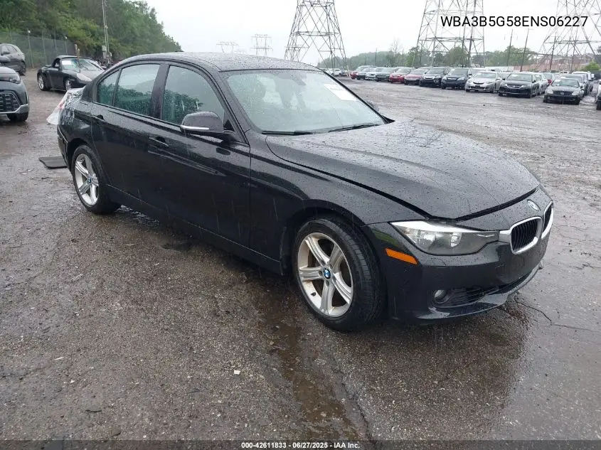 2014 BMW 328I xDrive VIN: WBA3B5G58ENS06227 Lot: 42611833