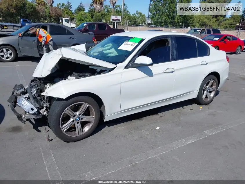 2015 BMW 320I VIN: WBA3B1G56FNT04702 Lot: 42608383