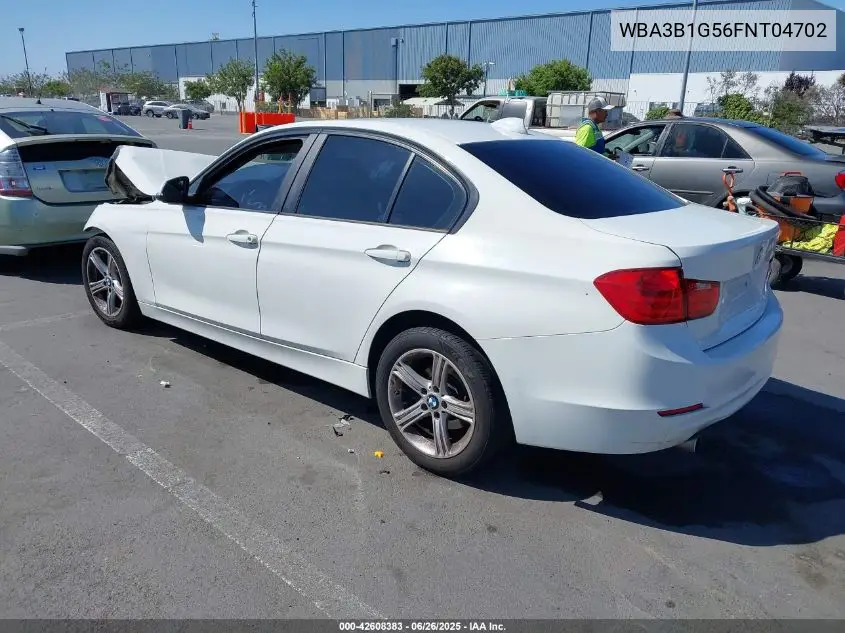 2015 BMW 320I VIN: WBA3B1G56FNT04702 Lot: 42608383