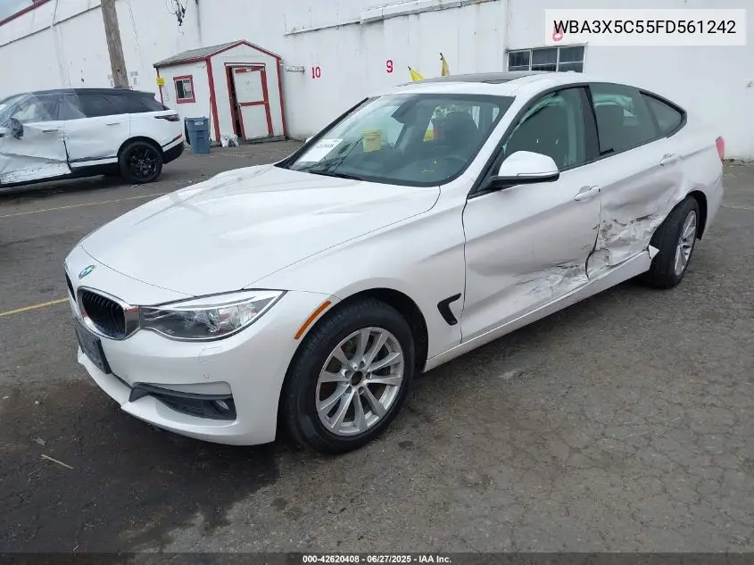 2015 BMW 328I Gran Turismo xDrive VIN: WBA3X5C55FD561242 Lot: 42620408