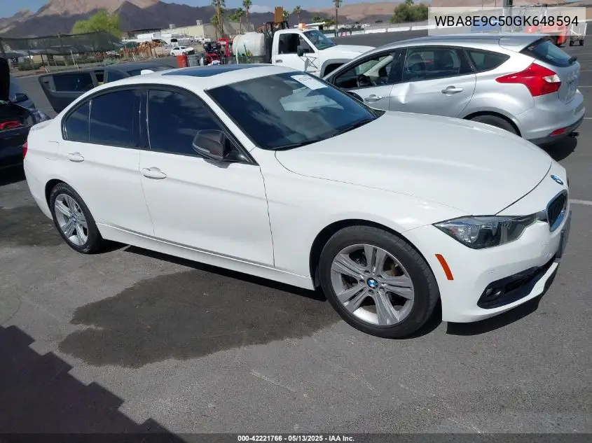 2016 BMW 328I VIN: WBA8E9C50GK648594 Lot: 42221766