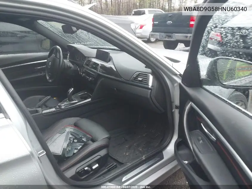 2017 BMW 330I xDrive VIN: WBA8D9G58HNU60340 Lot: 41966164