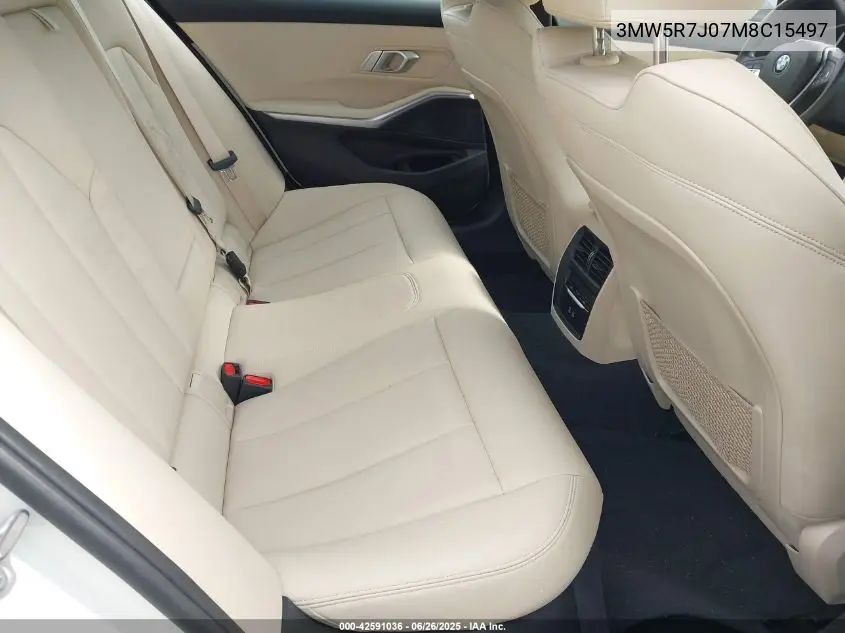 2021 BMW 330Xi VIN: 3MW5R7J07M8C15497 Lot: 42591036