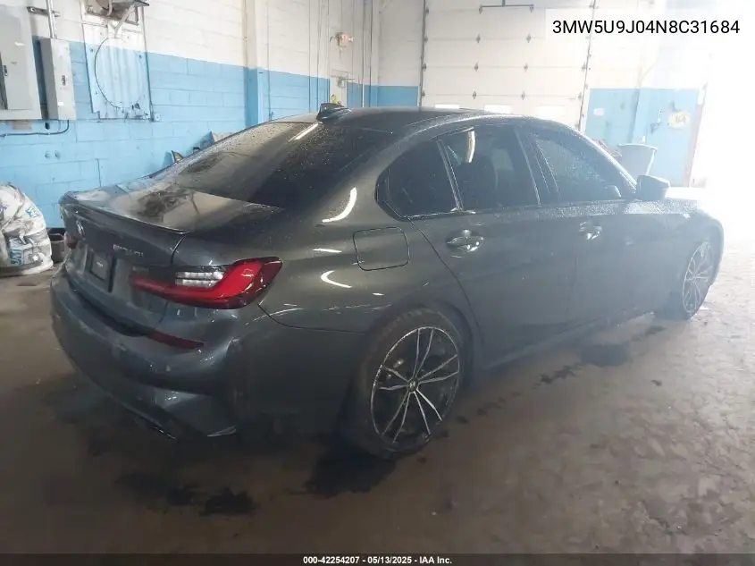2022 BMW 3 Series M340I xDrive VIN: 3MW5U9J04N8C31684 Lot: 42254207
