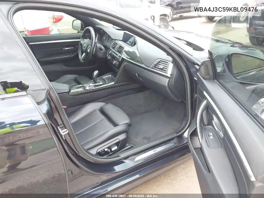 2019 BMW 430I Gran Coupe xDrive VIN: WBA4J3C59KBL09476 Lot: 42615607
