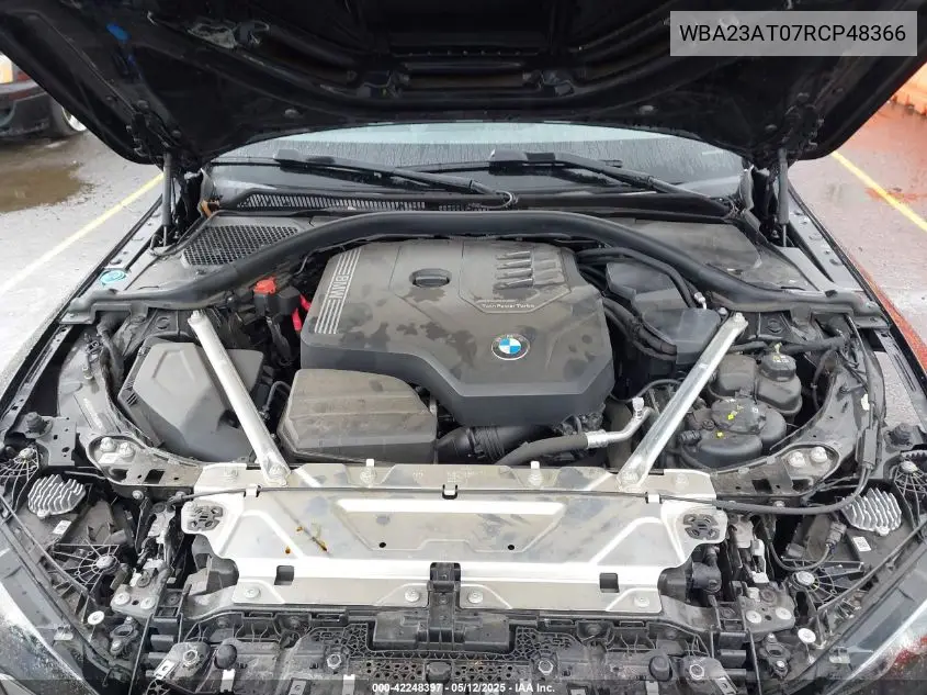 2024 BMW 4 Series 430I VIN: WBA23AT07RCP48366 Lot: 42248397
