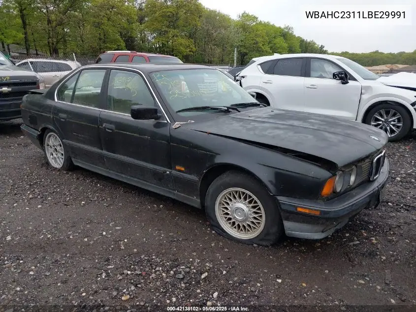 1990 BMW 525 I Automatic VIN: WBAHC2311LBE29991 Lot: 42138102