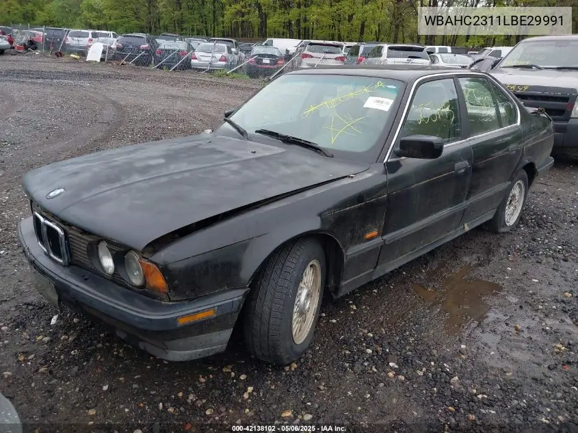 1990 BMW 525 I Automatic VIN: WBAHC2311LBE29991 Lot: 42138102