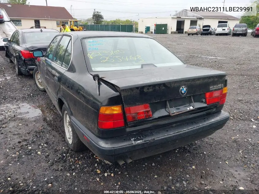 1990 BMW 525 I Automatic VIN: WBAHC2311LBE29991 Lot: 42138102