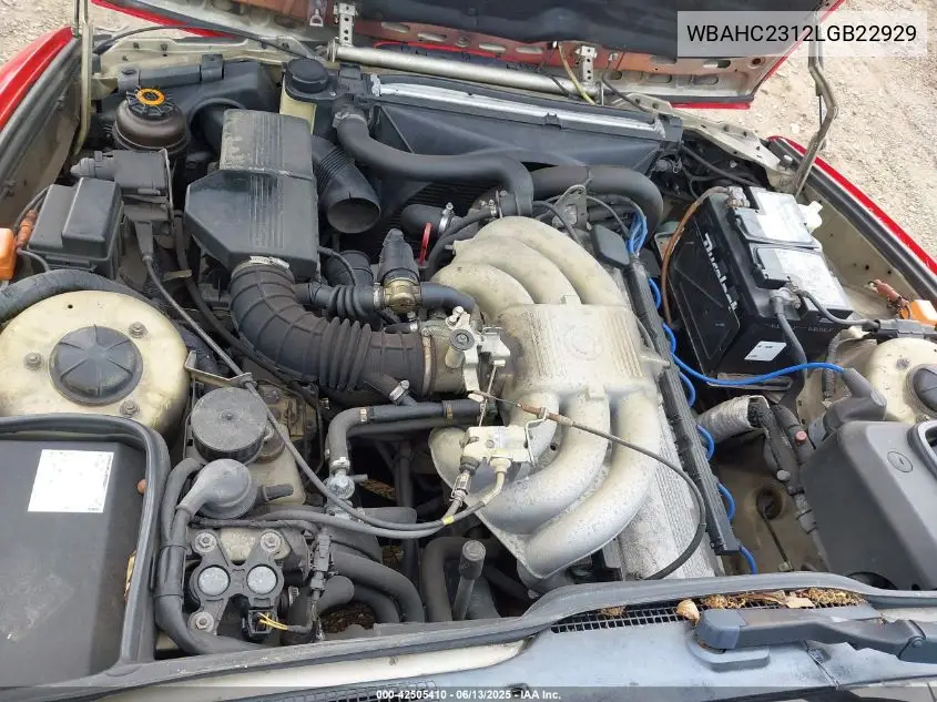 1990 BMW 525 I Automatic VIN: WBAHC2312LGB22929 Lot: 42505410