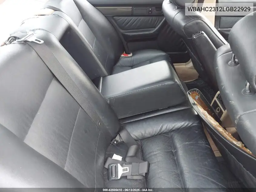 1990 BMW 525 I Automatic VIN: WBAHC2312LGB22929 Lot: 42505410