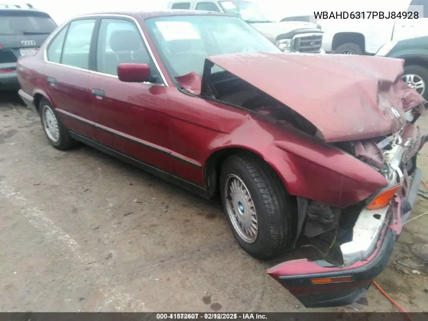 1993 BMW 525 I Automatic VIN: WBAHD6317PBJ84928 Lot: 41572607