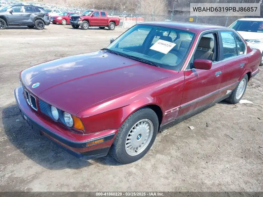 1993 BMW 525 I Automatic VIN: WBAHD6319PBJ86857 Lot: 41860229