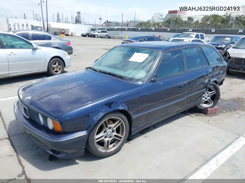 1994 BMW 525 It Automatic VIN: WBAHJ6325RGD24193 Lot: 42125351