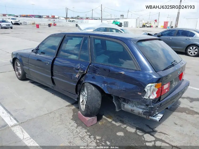 1994 BMW 525 It Automatic VIN: WBAHJ6325RGD24193 Lot: 42125351