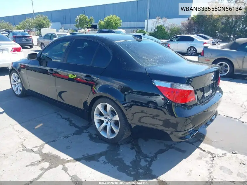 2005 BMW 545I VIN: WBANB33555CN66134 Lot: 42269218