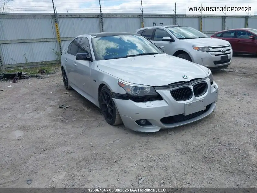 2006 BMW 550 I VIN: WBANB53536CP02628 Lot: 12306754