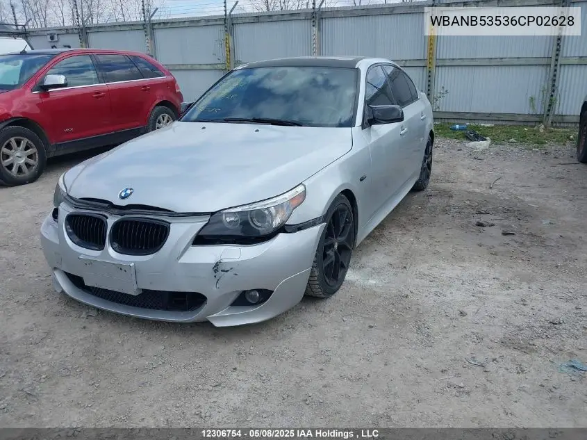 2006 BMW 550 I VIN: WBANB53536CP02628 Lot: 12306754