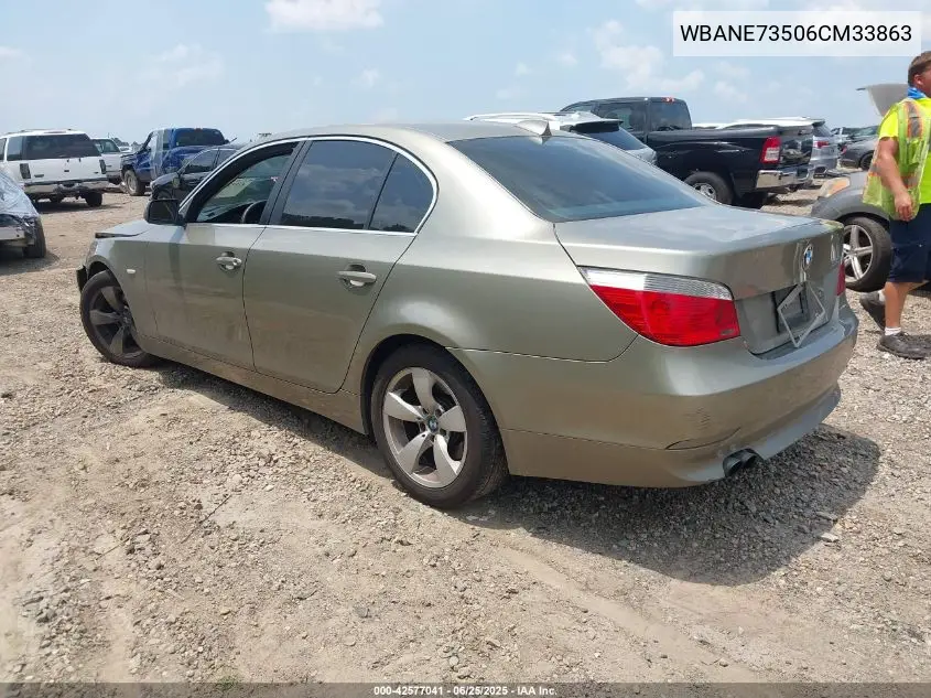 2006 BMW 530I VIN: WBANE73506CM33863 Lot: 42577041