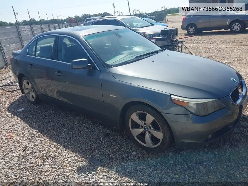 2006 BMW 530Xi VIN: WBANF73566CG65268 Lot: 42769120