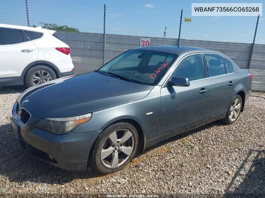 2006 BMW 530Xi VIN: WBANF73566CG65268 Lot: 42769120