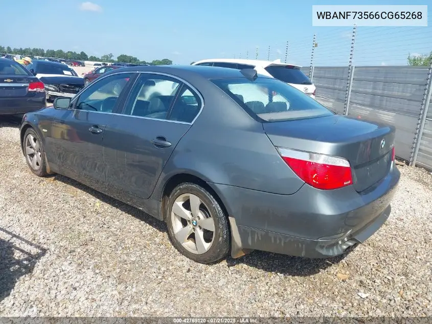 2006 BMW 530Xi VIN: WBANF73566CG65268 Lot: 42769120