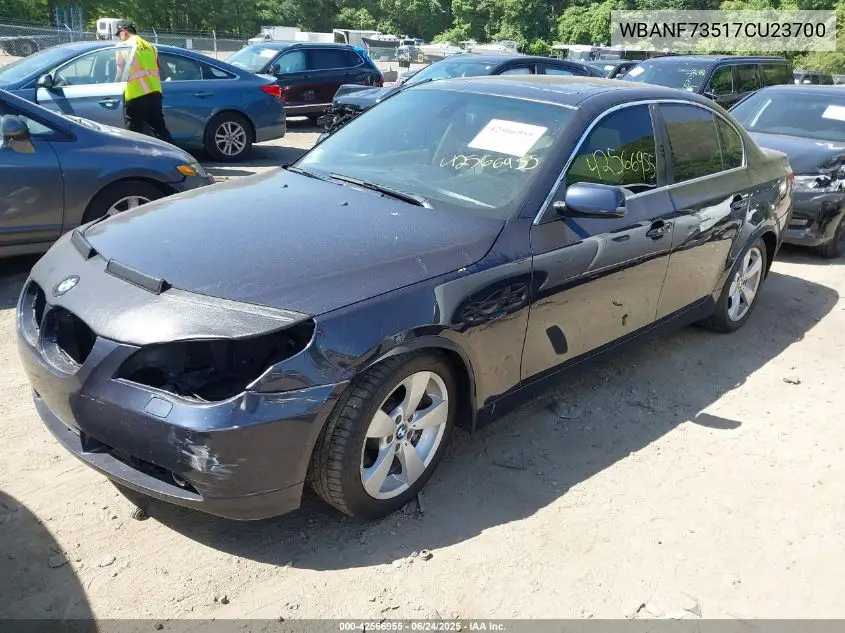 2007 BMW 530Xi VIN: WBANF73517CU23700 Lot: 42566955