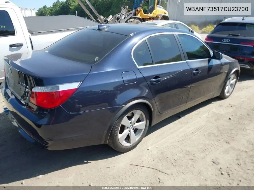 2007 BMW 530Xi VIN: WBANF73517CU23700 Lot: 42566955
