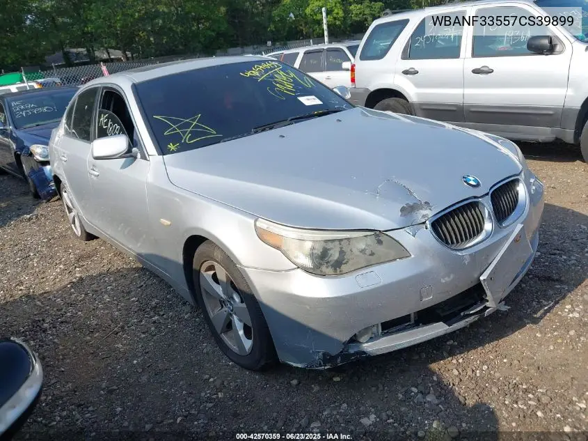 2007 BMW 525Xi VIN: WBANF33557CS39899 Lot: 42570359