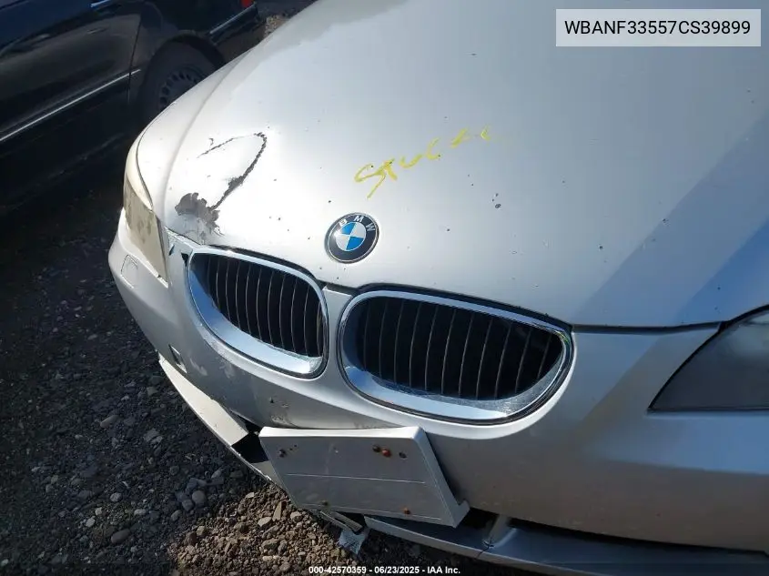 2007 BMW 525Xi VIN: WBANF33557CS39899 Lot: 42570359