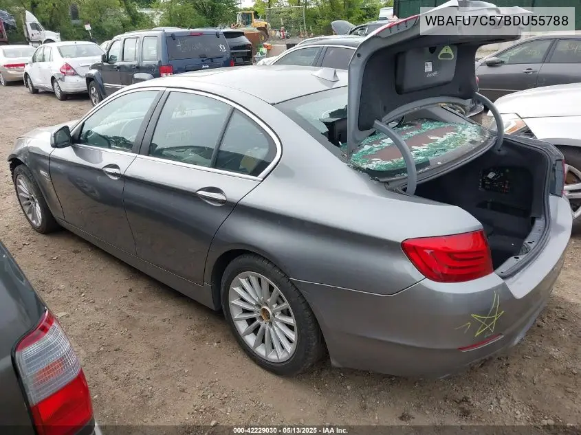 2011 BMW 535I xDrive VIN: WBAFU7C57BDU55788 Lot: 42229030