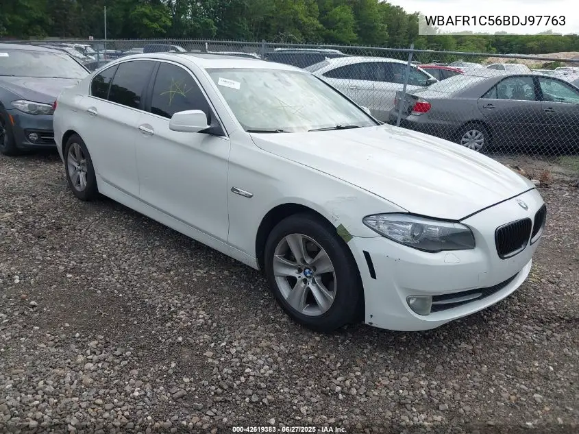 2011 BMW 528I VIN: WBAFR1C56BDJ97763 Lot: 42619383