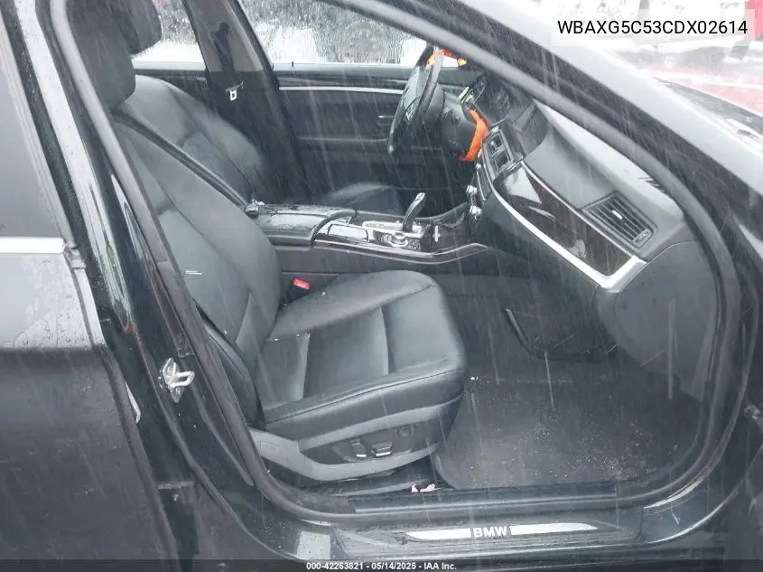 2012 BMW 528I VIN: WBAXG5C53CDX02614 Lot: 42263821