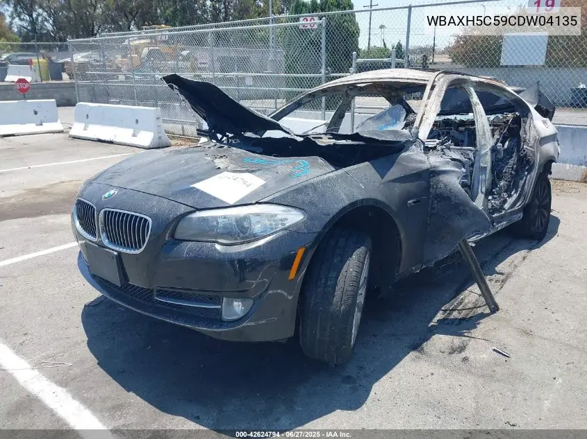 2012 BMW 528I xDrive VIN: WBAXH5C59CDW04135 Lot: 42624794