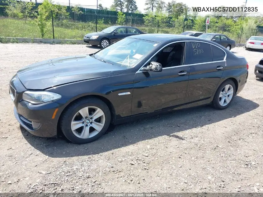 2013 BMW 528I xDrive VIN: WBAXH5C57DD112835 Lot: 42224927