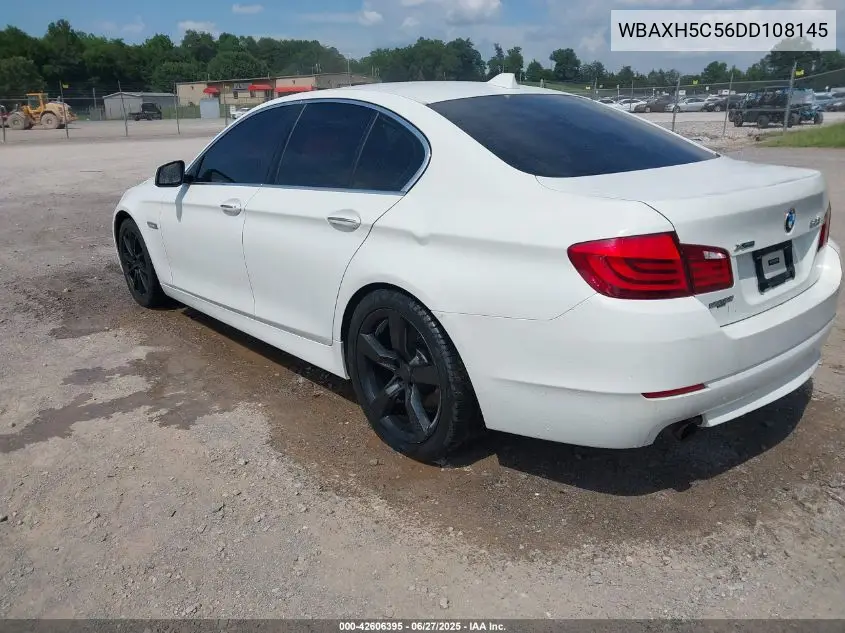 2013 BMW 528I xDrive VIN: WBAXH5C56DD108145 Lot: 42606395