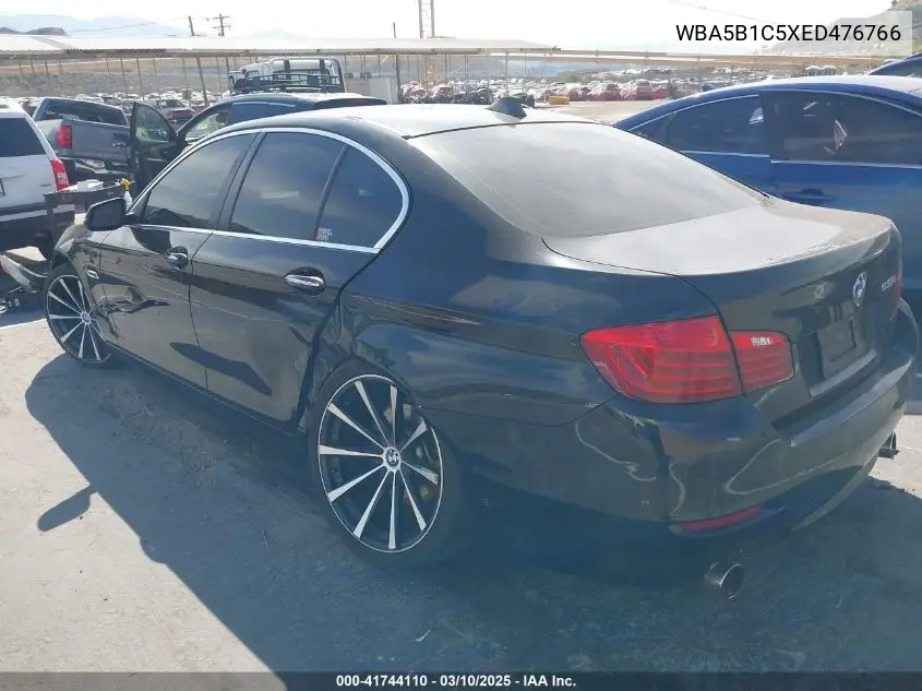 2014 BMW 535I VIN: WBA5B1C5XED476766 Lot: 41744110