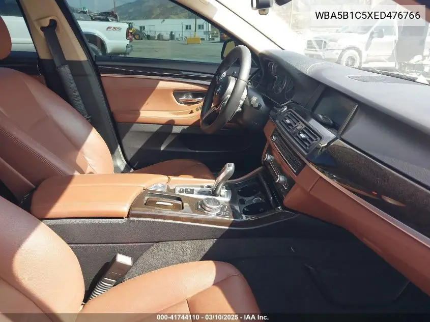 2014 BMW 535I VIN: WBA5B1C5XED476766 Lot: 41744110