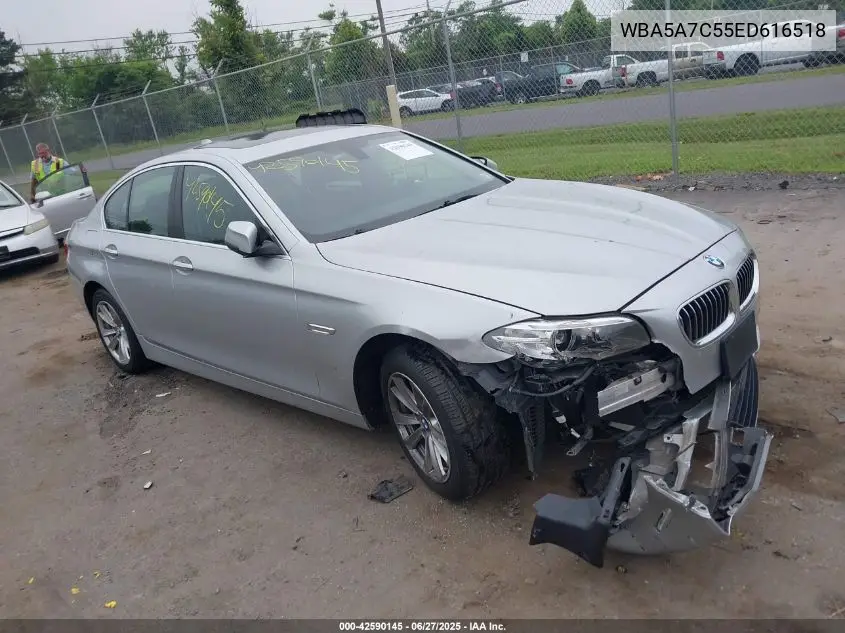 2014 BMW 528I xDrive VIN: WBA5A7C55ED616518 Lot: 42590145