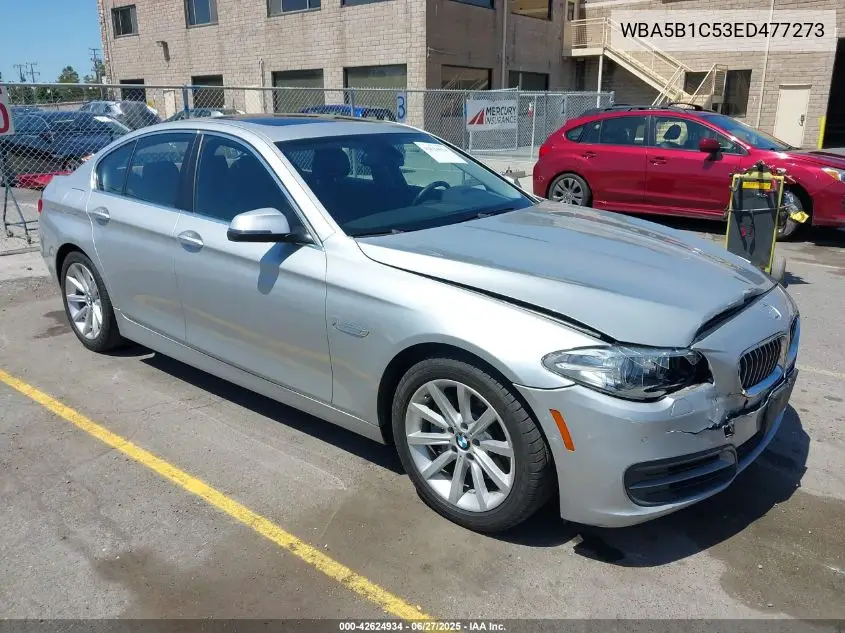 2014 BMW 535I VIN: WBA5B1C53ED477273 Lot: 42624934