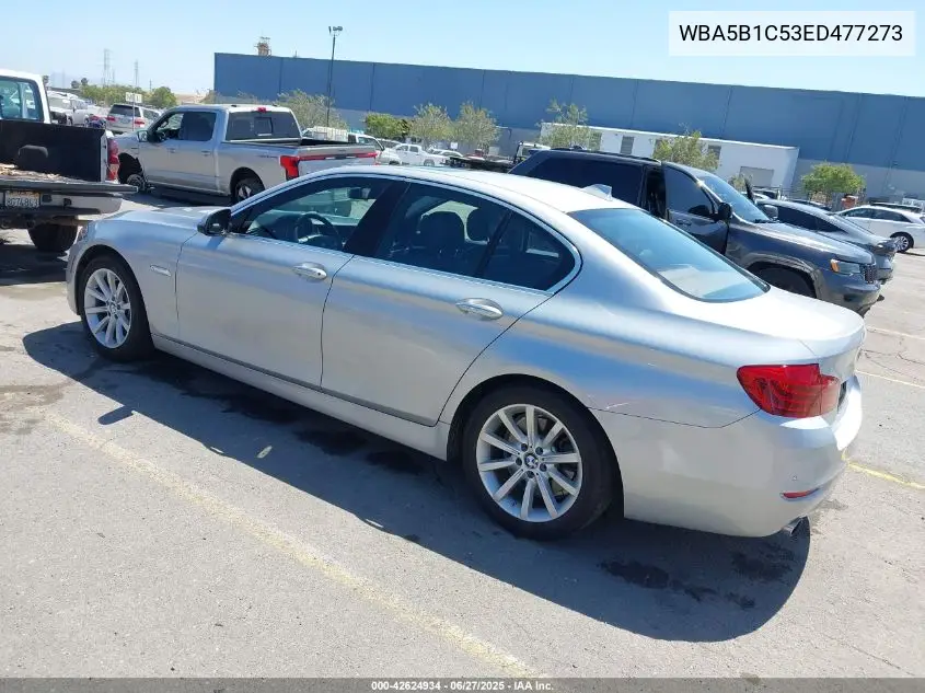 2014 BMW 535I VIN: WBA5B1C53ED477273 Lot: 42624934