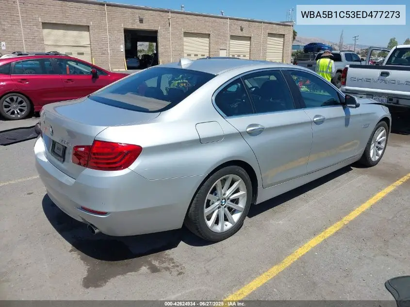 2014 BMW 535I VIN: WBA5B1C53ED477273 Lot: 42624934