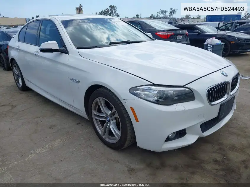2015 BMW 528I VIN: WBA5A5C57FD524493 Lot: 42226413
