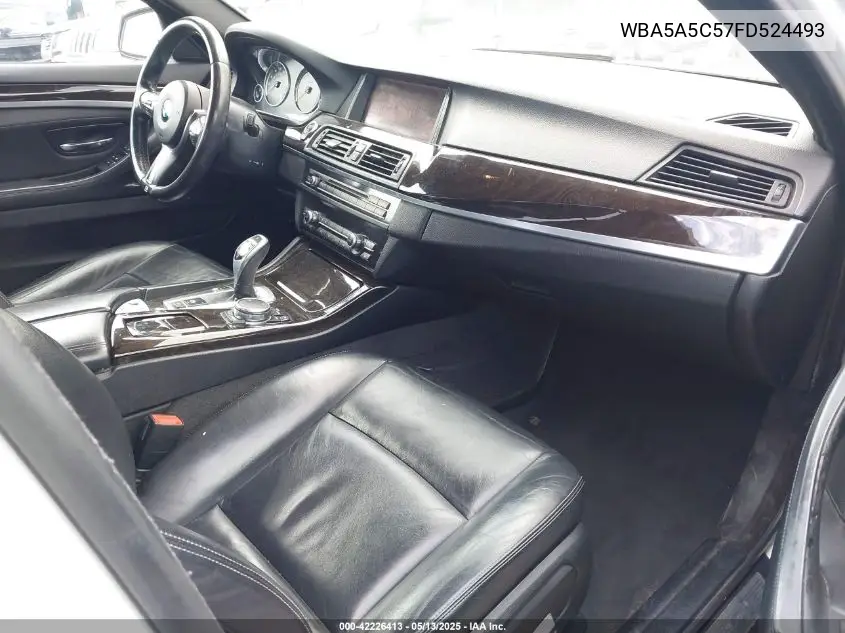 2015 BMW 528I VIN: WBA5A5C57FD524493 Lot: 42226413